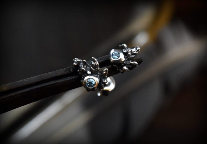 Nedideli topazų auskarai - Image 2