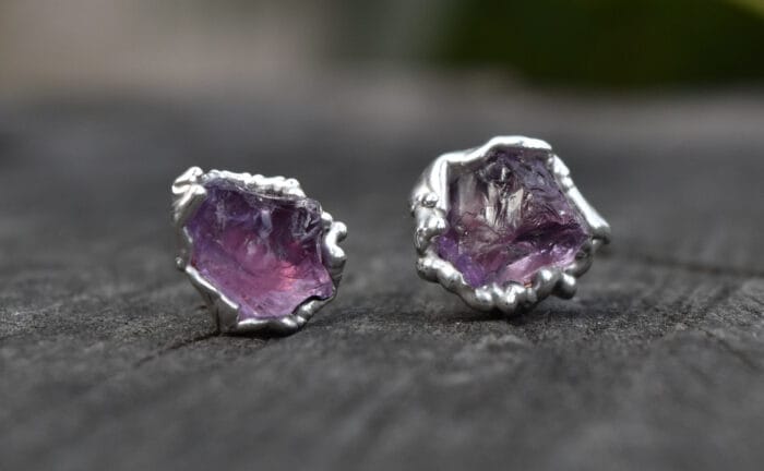 0649fc_0b59bd82e711488c8b8c61540c2be70dmv2.jpg Natūralių ametistų auskarai - Image 1