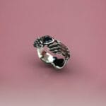 Claddagh žiedas Juodas – Paveikslėlis 2