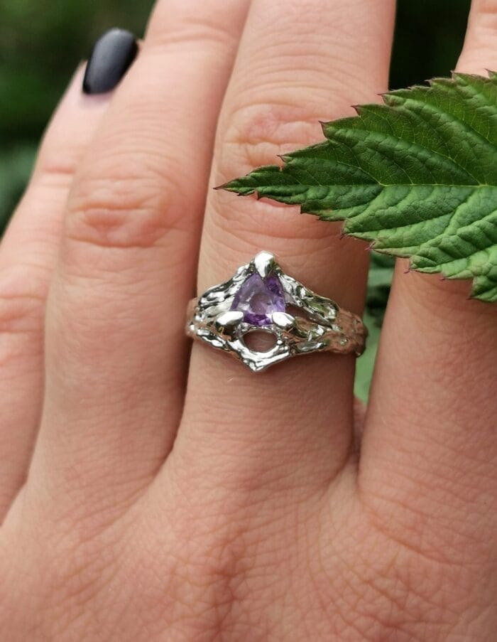 Ametisto žiedas – Paveikslėlis 1