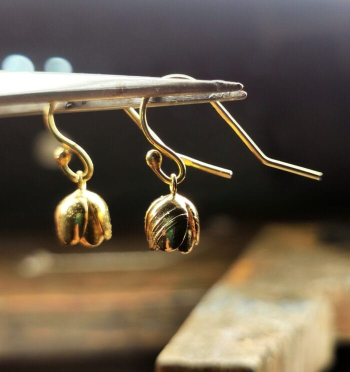 Auksuotos tulpės – Paveikslėlis 1