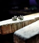 Nedideli tsavoritų auskarai – Paveikslėlis 2