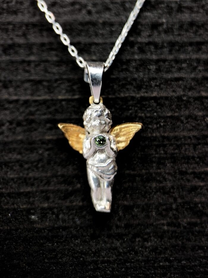 Dangiškasis globėjas su žaliu deimantu – Paveikslėlis 2