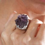 Žiedas su ametistu – Paveikslėlis 4