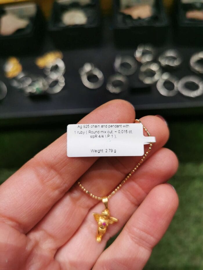 Dangiškasis globėjas su rubinu - Image 2